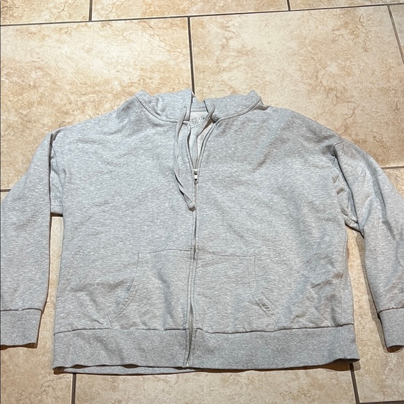 Gray Zip-Up Hoodie - Picture 1 of 1